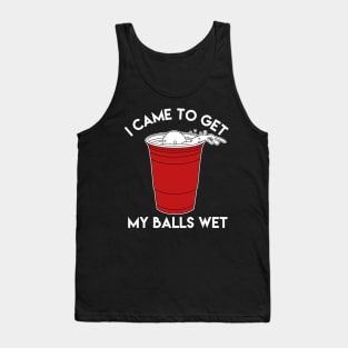 I Came To Get My Balls Wet - Beer Lover Tank Top